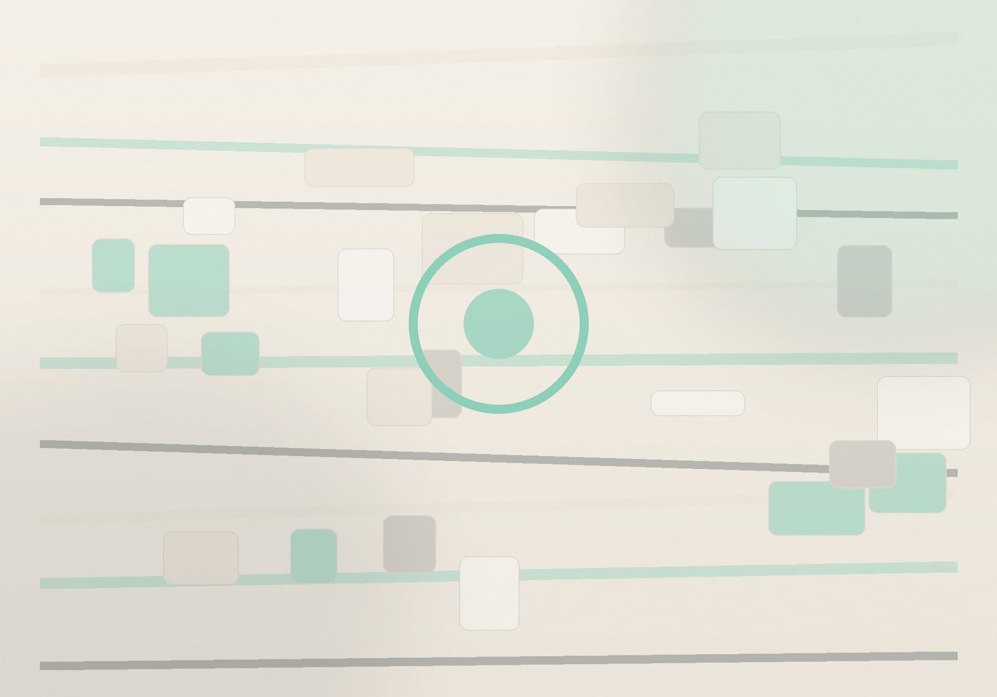 Abstract map-inspired artwork